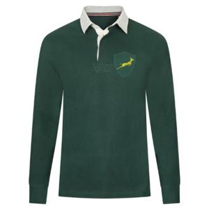 Rugby Vintage - Zuid-Afrika Retro Rugby Shirt 1980's - Groen