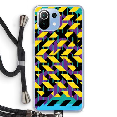 Skew Bee 3: Xiaomi Mi 11 Lite Transparant Hoesje met koord
