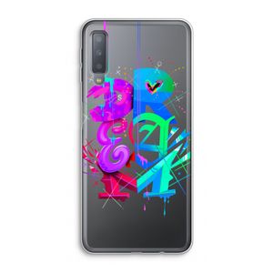 Dream: Samsung Galaxy A7 (2018) Transparant Hoesje