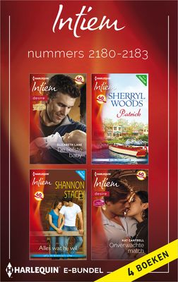 Intiem e-bundel nummers 2180-2183 - Elizabeth Lane, Sherryl Woods, Shannon Stacey, Kat Cantrell - ebook