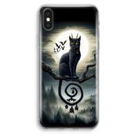 Moonlight Companions: iPhone XS Max Transparant Hoesje