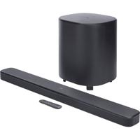 JBL Bar 500 MK2 Soundbar Zwart Bluetooth, Incl. draadloze subwoofer, Wandbevestiging, WiFi