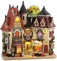 Lemax spooky days ahead verlichte facade Spooky Town 2025 Lemax spooky days ahead verlichte facade Spooky Town 2025