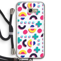 8-bit N°2: Samsung Galaxy A5 (2017) Transparant Hoesje met koord