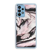 Roze stroom: Samsung Galaxy A52 Transparant Hoesje