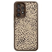 Samsung Galaxy A53 bruine case - Spot on