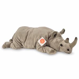 Knuffeldier Neushoorn - zachte pluche stof - premium kwaliteit knuffels - grijs - 45 cm