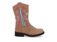 ShoesMe NW25W009-A cognac blue pink Cognac maat 31