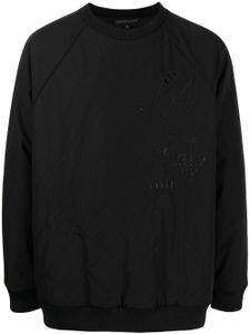 SHIATZY CHEN sweat matelassé à broderies - Noir