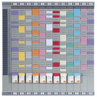 Nobo Professionele Planner met T-Kaarten 12 Kolommen