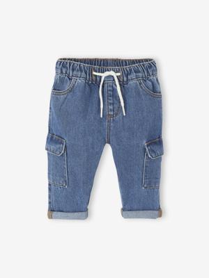 Denim babybroek stone