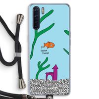 Aquarium: Oppo A91 Transparant Hoesje met koord