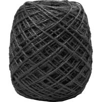 Creativ Company Natuurlijk hennep, dikte 1-2 mm, zwart, 150 m/ 1 rol