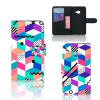 Samsung Galaxy Xcover 4 | Xcover 4s | Book Case | Blokken Kleurrijk