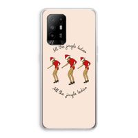 Jingle Ladies: Oppo A94 5G Transparant Hoesje