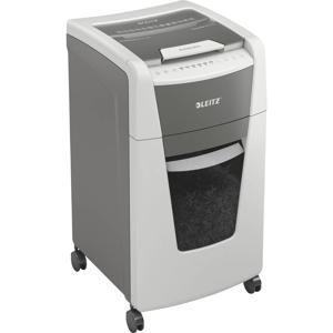 Leitz IQ Office 300 Autofeed P5 Papierversnipperaar 300 vellen Micro cut 2 x 15 mm P-5 60 l Ook geschikt voor Paperclips, Nietjes, Creditcards
