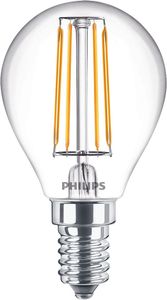 Philips Lighting 76315200 LED-lamp Energielabel F (A - G) E14 Kogel 4.3 W = 40 W Warmwit (Ø x l) 4.5 cm x 8.2 cm 1 stuk(s)