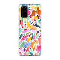 Watercolor Brushstrokes: Volledig geprint Samsung Galaxy S20 Plus Hoesje