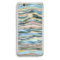 Watercolor Agate: Huawei Ascend P10 Lite Transparant Hoesje
