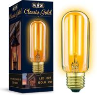 Classic gold E27 2 watt - Ks verlichting - thumbnail