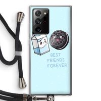 Best Friend Forever: Samsung Galaxy Note 20 Ultra / Note 20 Ultra 5G Transparant Hoesje met koord
