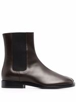 Maison Margiela bottines chelsea Tabi en cuir - Marron - thumbnail