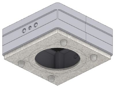 B-System: Euroboxx Plafond XL - Grijs
