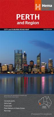 Wegenkaart - landkaart - Stadsplattegrond Perth and Region | Hema Maps