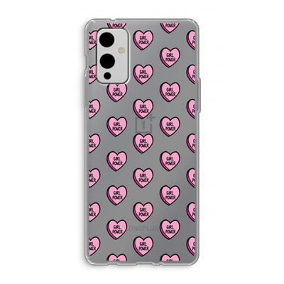 GIRL POWER: OnePlus 9 Transparant Hoesje