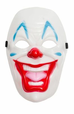 Masker Wit met lach