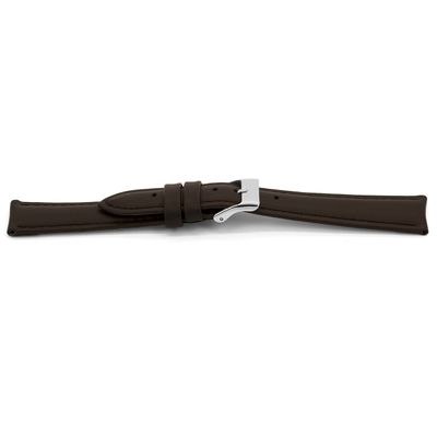 Horlogeband Universeel H346Z Leder Bruin 22mm