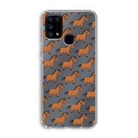 Pony: Samsung Galaxy M31 Transparant Hoesje Pony: Samsung Galaxy M31 Transparant Hoesje