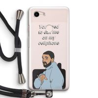 Hotline bling: Pixel 3 Transparant Hoesje met koord