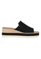 Toms Diana Mule 10019736 Zwart  maat