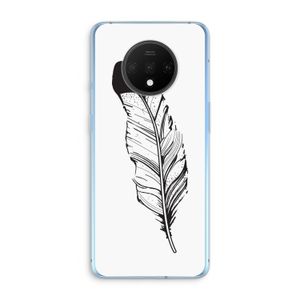 Pluim: OnePlus 7T Transparant Hoesje