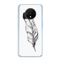 Pluim: OnePlus 7T Transparant Hoesje