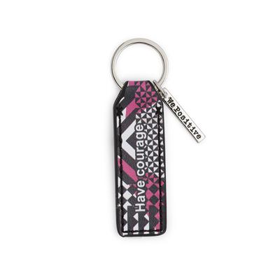 We Positive Keyring Solution Crazy Col. Black