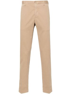 Incotex pantalon à coupe fuselée - Marron