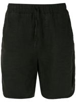 Handred short en lin - Noir