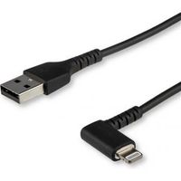 StarTech.com RUSBLTMM1MBR Lightning-kabel 1 m Zwart