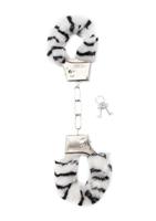 Furry Handcuffs - Zebra - thumbnail