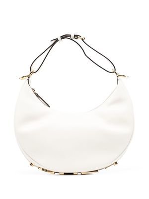 FENDI sac porté épaule Fendigraphy en cuir - Blanc