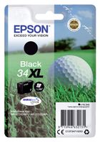 Epson Golf ball Singlepack Black 34XL DURABrite Ultra Ink - thumbnail