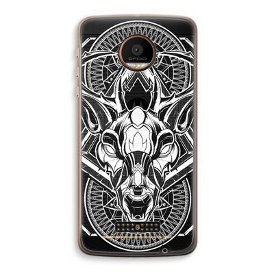 Oh Deer: Motorola Moto Z Force Transparant Hoesje