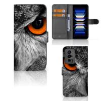 Xiaomi Poco F5 Pro | Telefoonhoesje | Met pasjeshouder | Uil