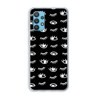 Eye pattern #3: Samsung Galaxy A32 4G Transparant Hoesje