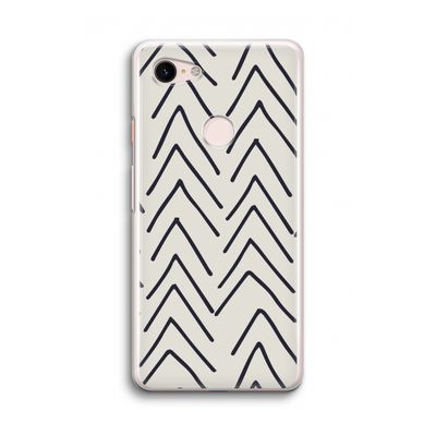 Marrakech Arrows: Google Pixel 3 Transparant Hoesje