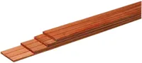 Woodvision hardhout plank geschaafd 1.5x14.5x180 cm onbehandeld Woodvision hardhout plank geschaafd 1.5x14.5x180 cm onbehandeld