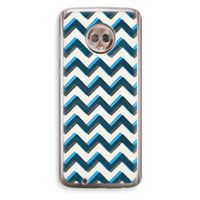 Onderbroken lijn: Motorola Moto G6 Transparant Hoesje