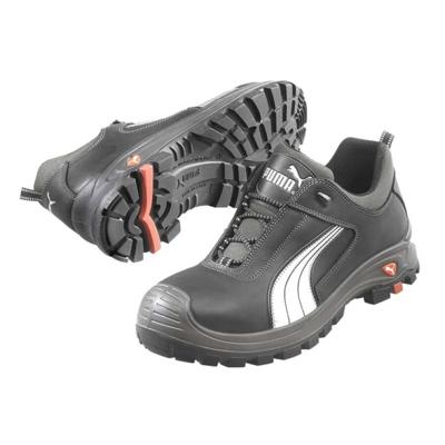 Puma werkschoenen - 64072 - S3 kruipneus laag - zwart - maat 41